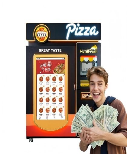 M&aacute;quina de pizza totalmente autom&aacute;tica